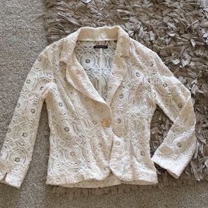 Vintage Lace, Dollie business-casual cardigan